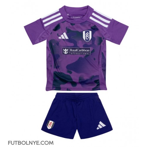 Camiseta Fulham Tercera Equipación para niños 2024-25 manga corta (+ pantalones cortos)